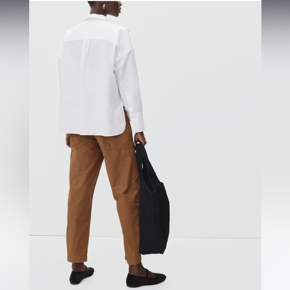 EVERLANE The Boxy Oxford - Color White - Size XXS - Picture 2 of 8